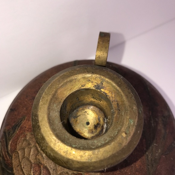 Vintage Solid Brass Candle Holders. - Picture 11 of 13